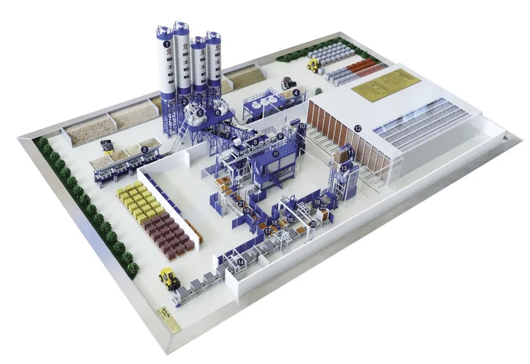 項目現(xiàn)場|泉工股份全自動生態(tài)砌塊生產(chǎn)線成功引領(lǐng)華東地區(qū)再生資源化發(fā)展！