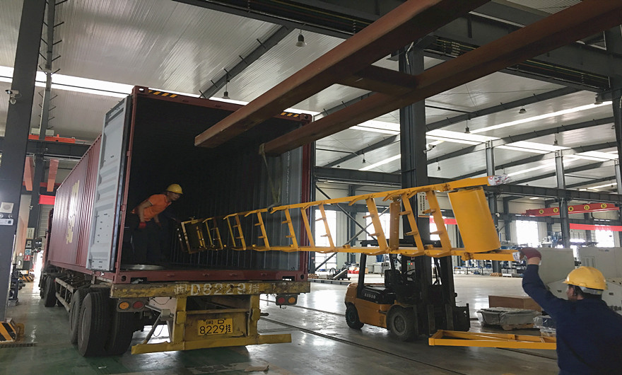 項目發(fā)貨|泉工股份QT6全自動砌塊成型機生產(chǎn)線發(fā)貨巴哈馬群島，助力市政建設(shè)