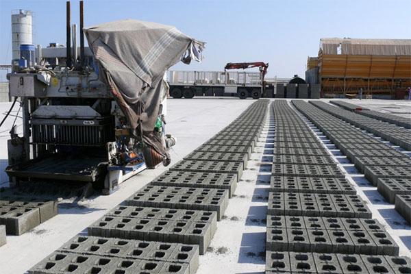 沙特阿拉伯_Zenith 913 空心砌塊成型機(jī)